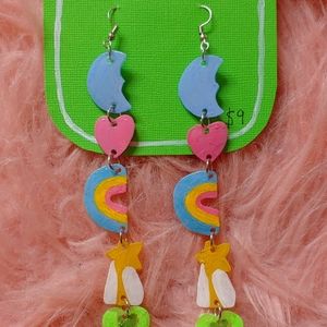 Lucky Charms Marshmallow Earrings